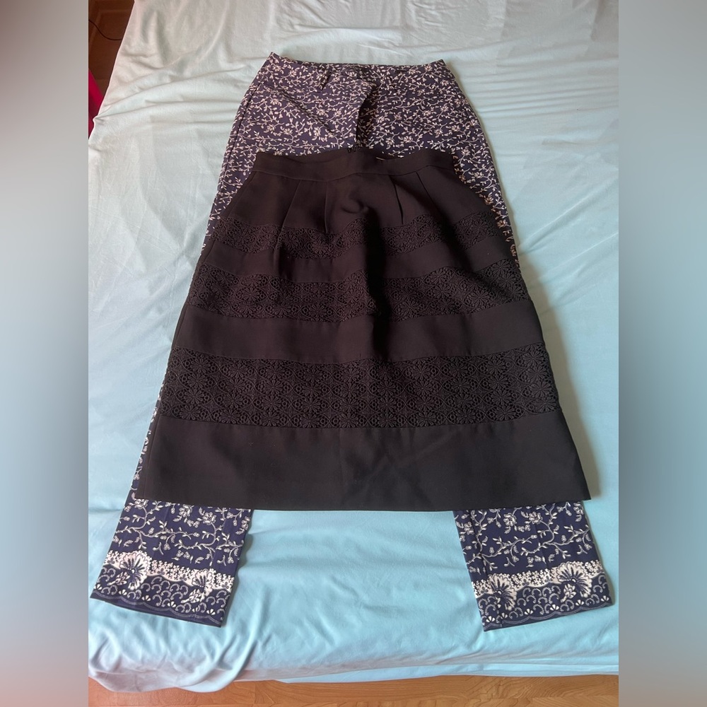 NWT loft skirt and pant